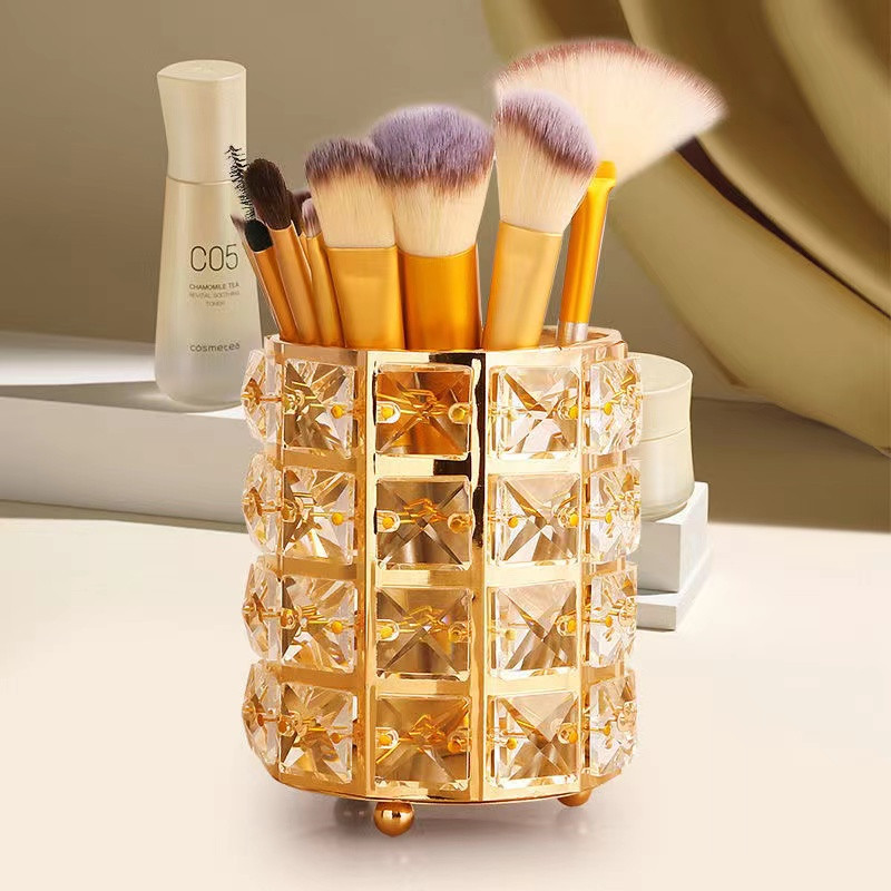 Crystal Makeup Brush Holder